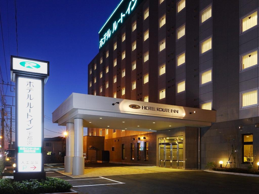 Hotel Route-Inn Utsunomiya Miyukicho -Kokudou4Gou- מראה חיצוני תמונה